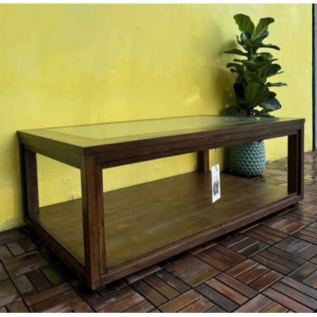 Amini : Bàn Sofa Mặt Bàn Kính Cường Lực